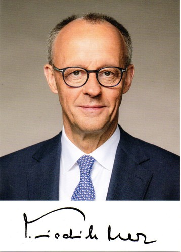 Friedrich merz cartolina - friedrich,