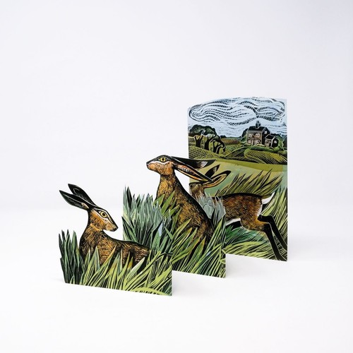 Biglietto auguri concertina - biglietto, 3d